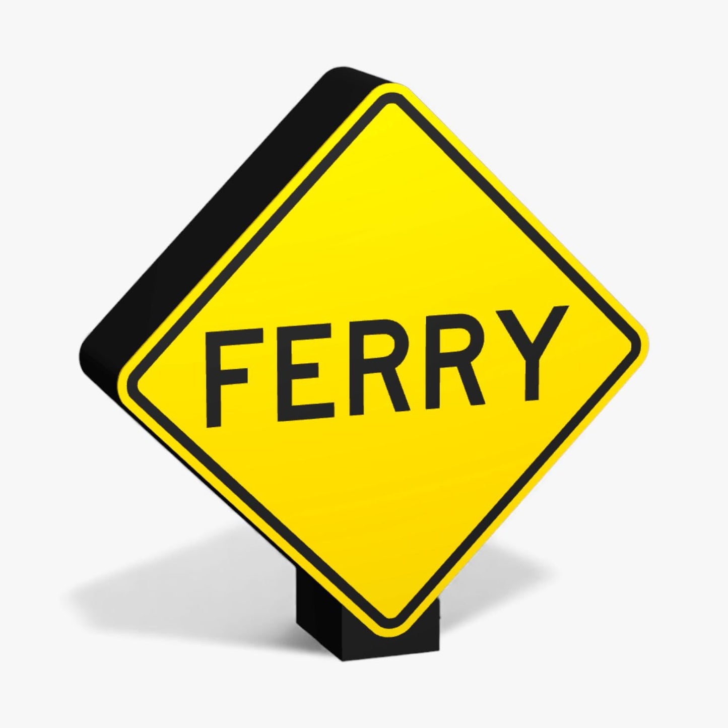 Ferry Australian Road Sign Lampe