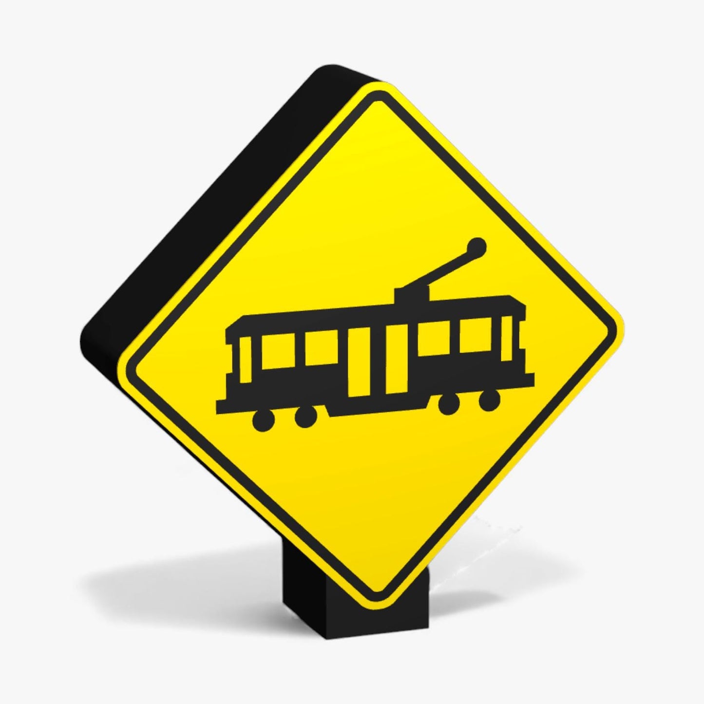 Tram Crossing Australian Road Sign Lampe