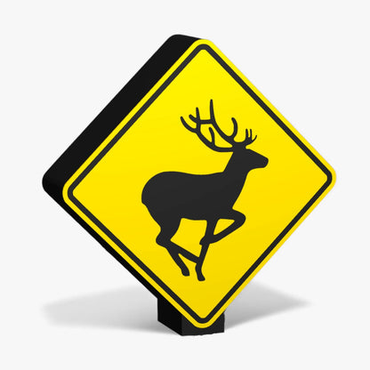 Deer Crossing Australian Road Sign Lampe