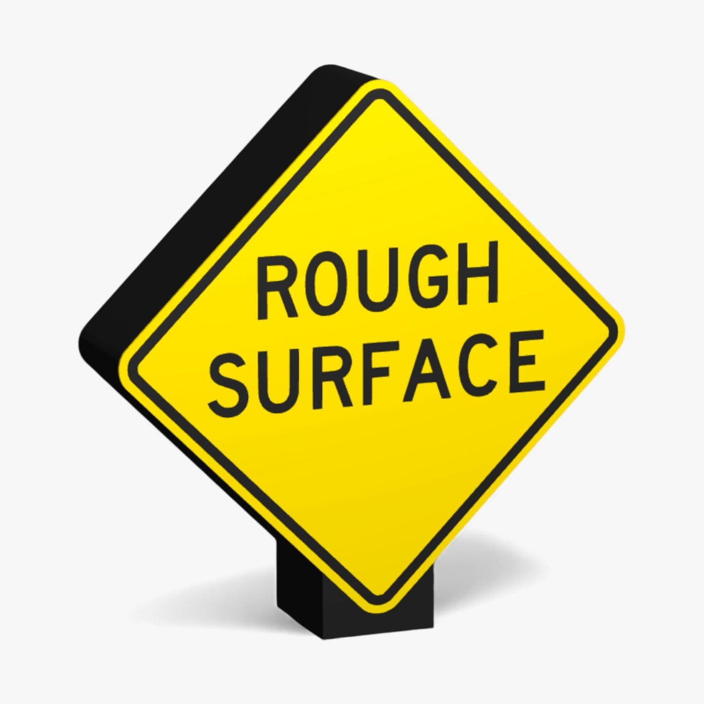 Rough Surface Australian Road Sign Lampe