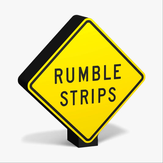 Rumble Strips Australian Road Sign Lampe
