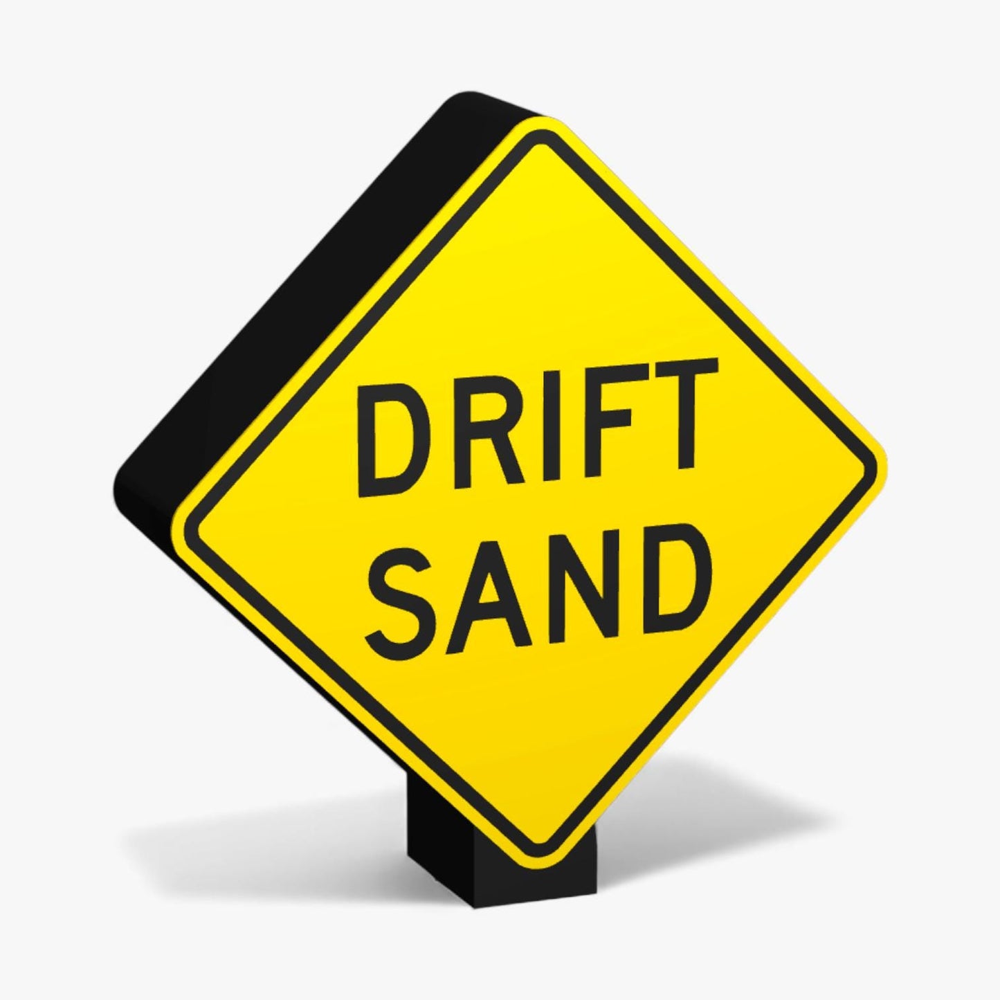 Drift Sand Australian Road Sign Lampe