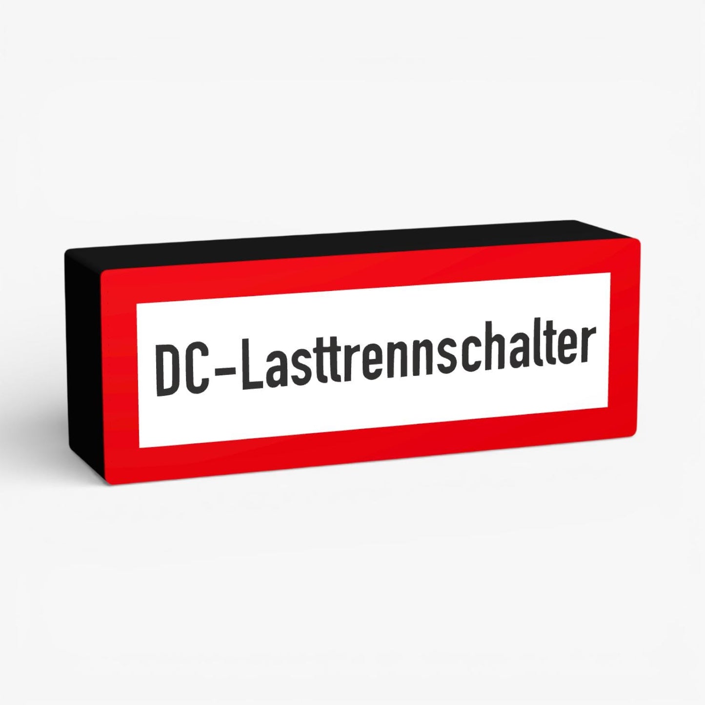 DC-Lasttrennschalter Feuerwehrzeichen Lampe