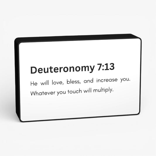 Deuteronomy 7:13 Bibelverse Lampe
