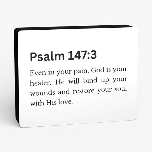 Psalm 147:3 Bibelverse Lampe