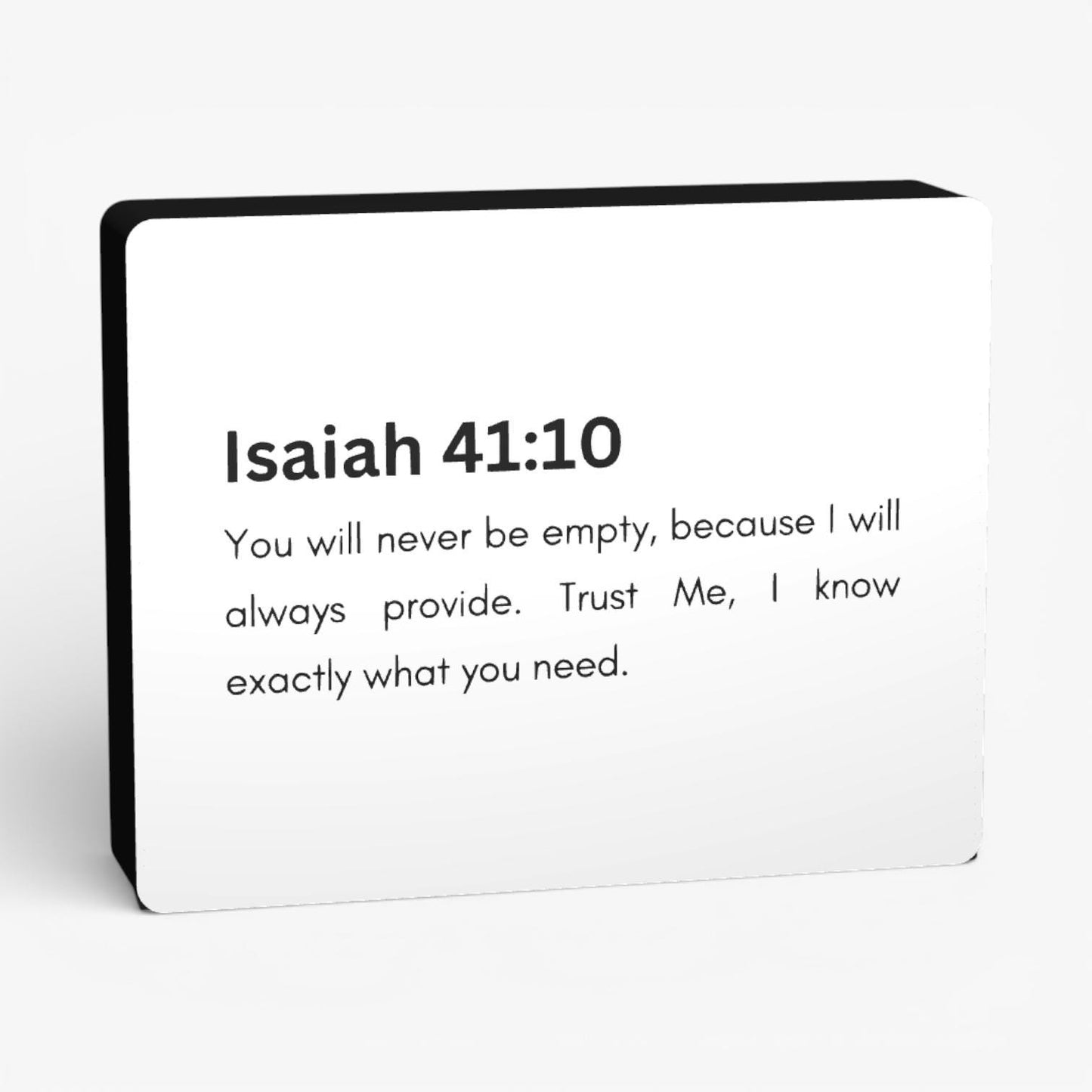 Isaiah 41:10 Bibelverse Lampe