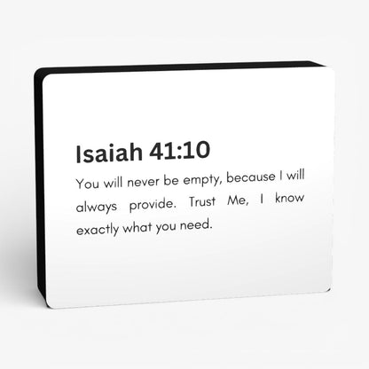 Isaiah 41:10 Bibelverse Lampe