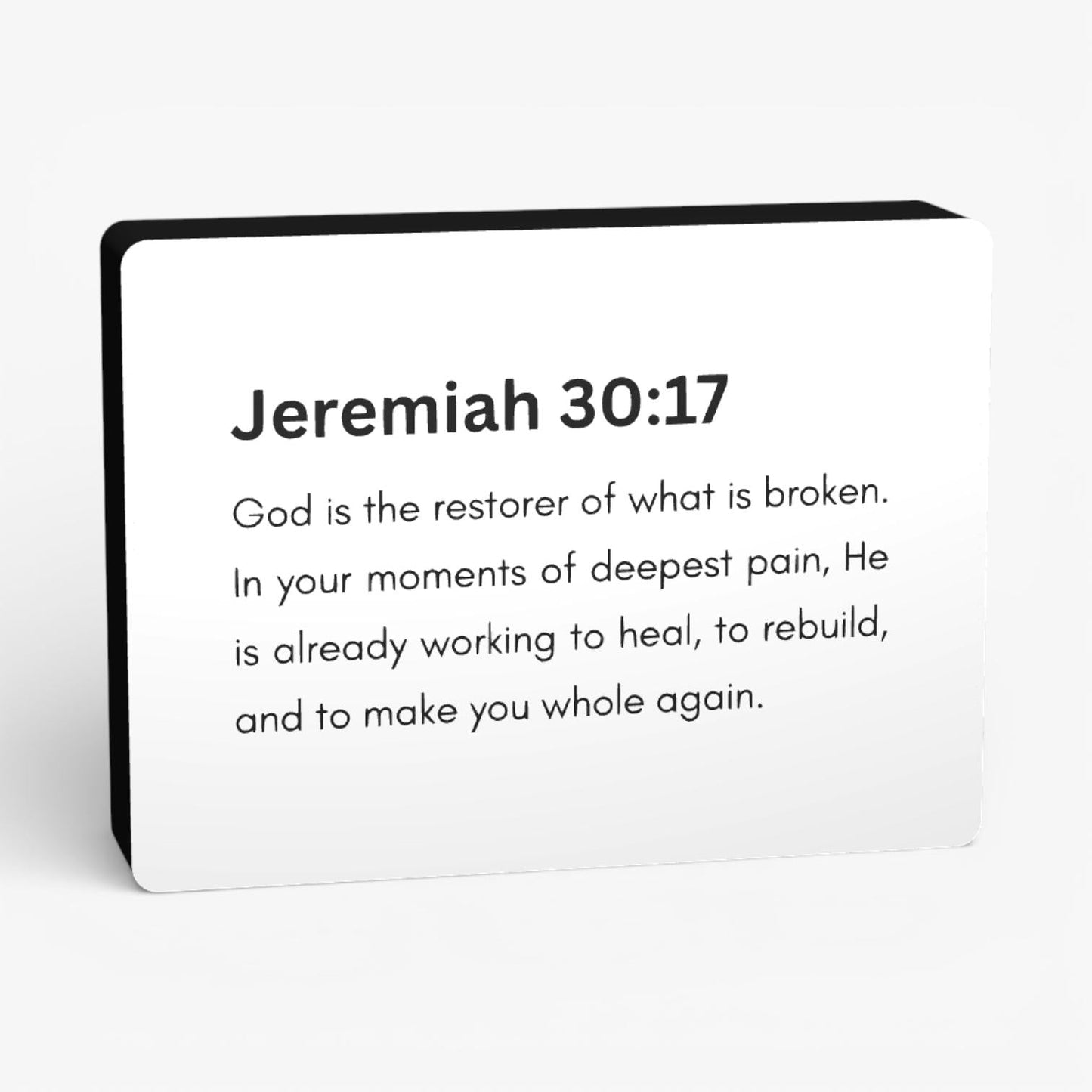 Jeremiah 30:17 Bibelverse Lampe