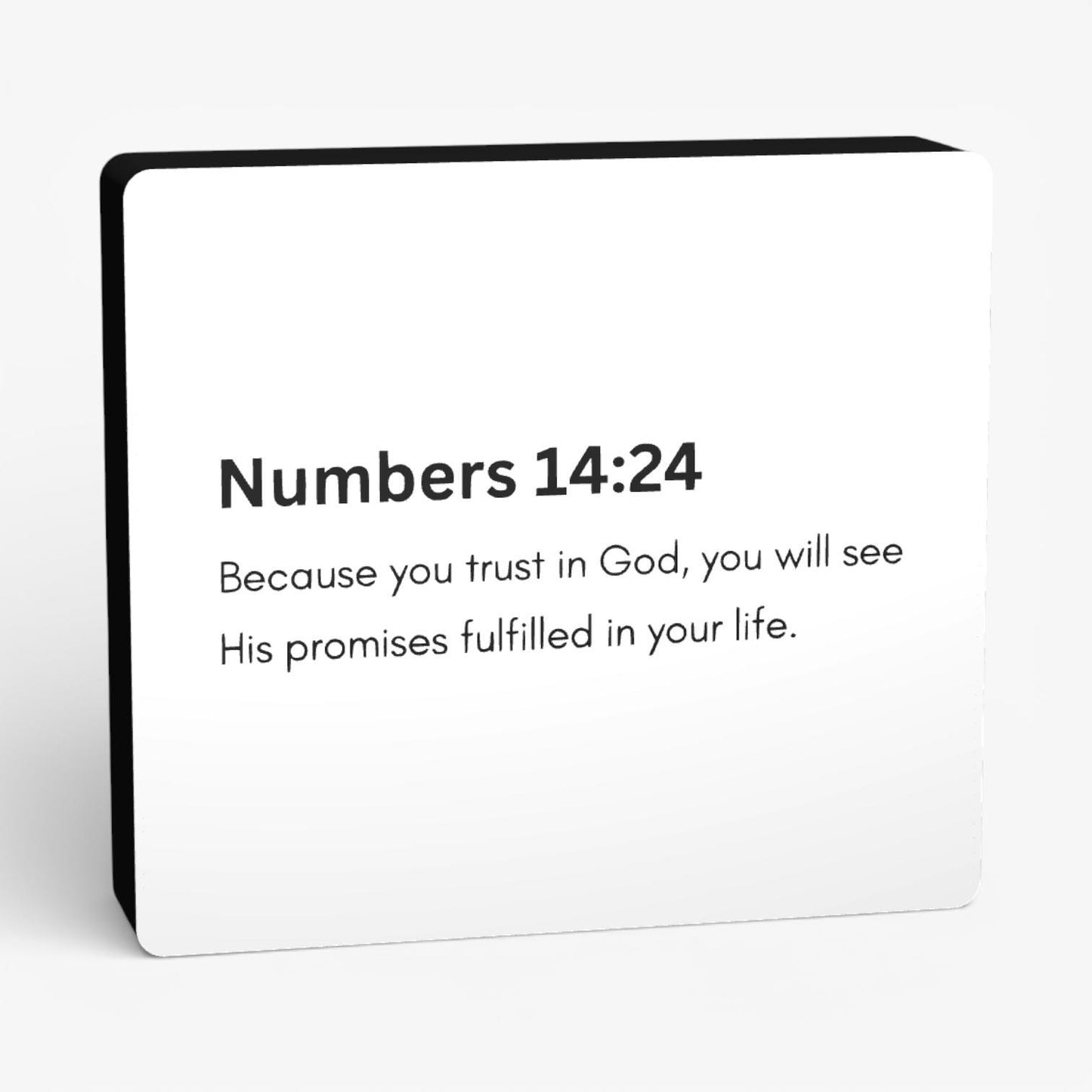 Numbers 14:24 Bibelverse Lampe