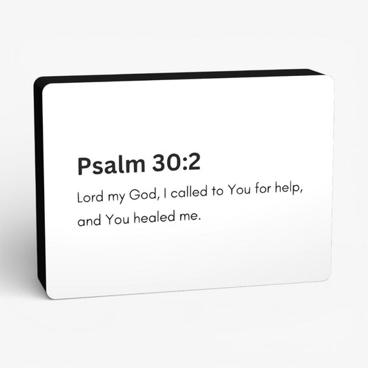 Pslam 30:2 Bibelverse Lampe