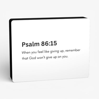 Proverbs 86:15 Bibelverse Lampe