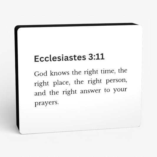 Ecclesiastes 3:11 Bibelverse Lampe