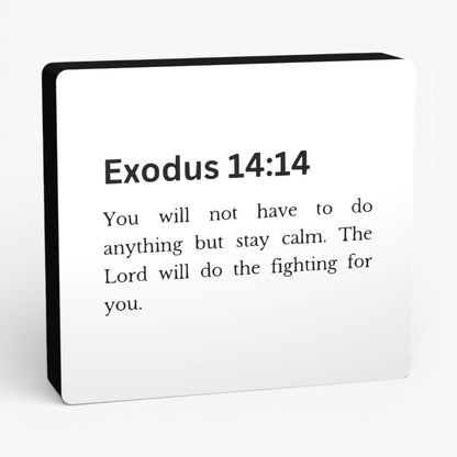 Exodus 14:14 Bibelverse Lampe