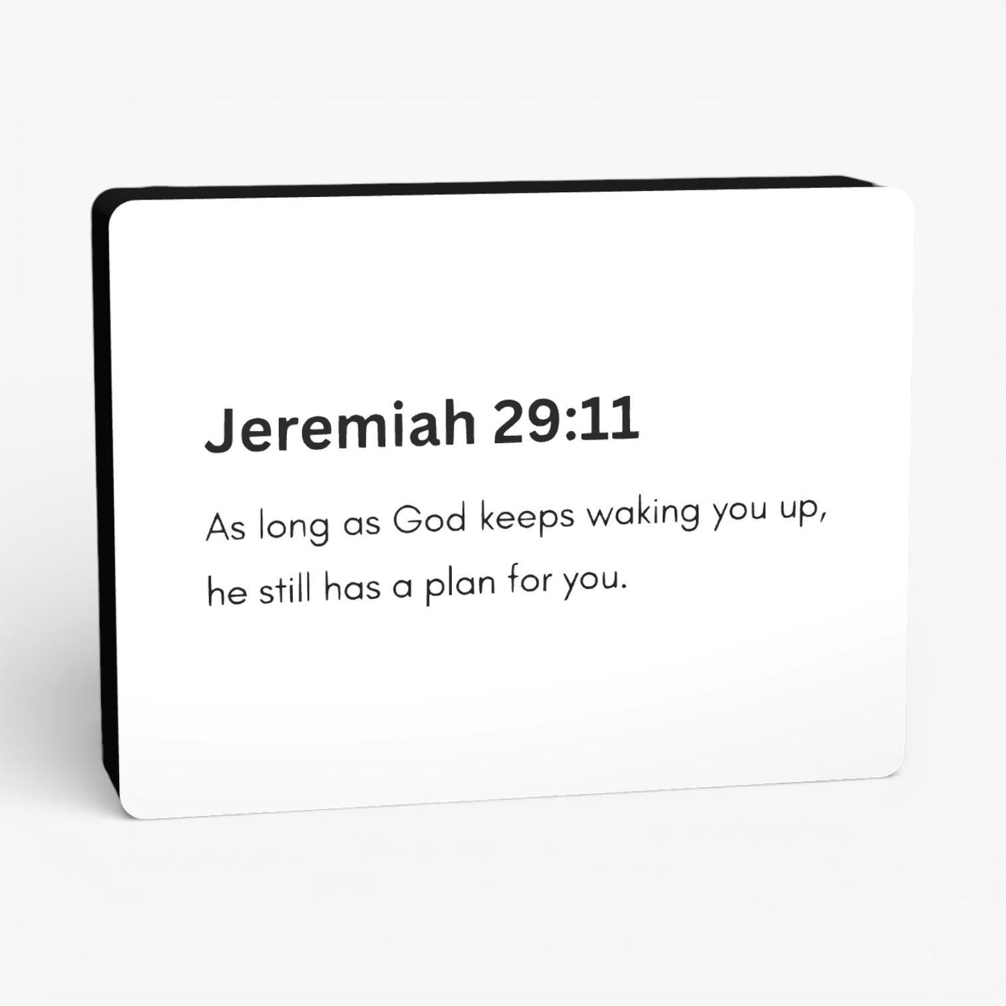 Jeremiah 29:11 Bibelverse Lampe