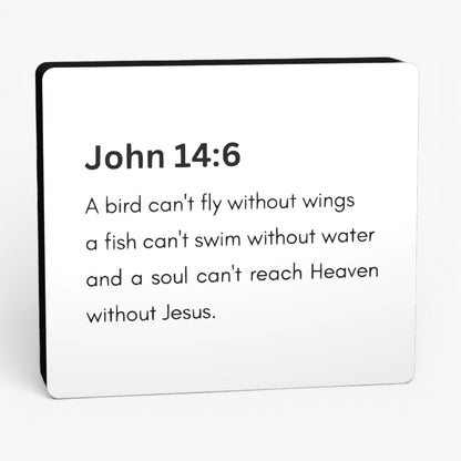 John 14:6 Bibelverse Lampe