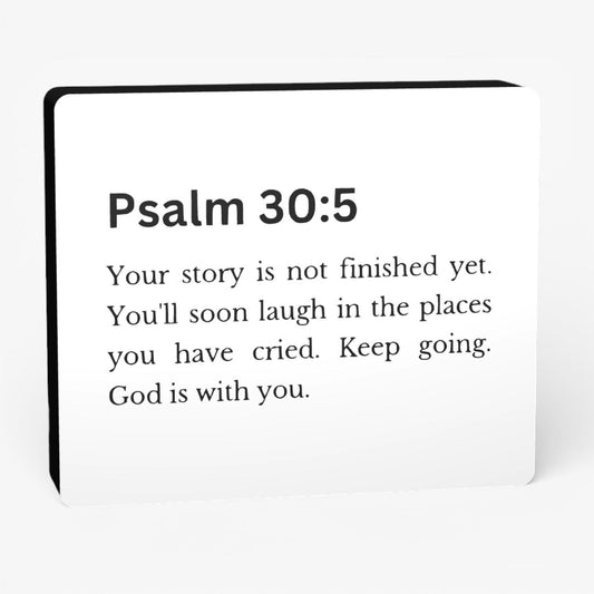 Psalm 30:5 Bibelverse Lampe