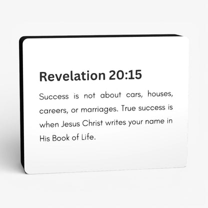 Revelation 20:15 Bibelverse Lampe