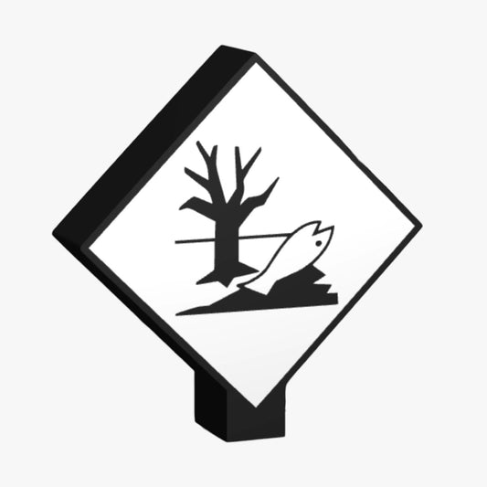 Umweltgefährdende Stoffe Kennzeichnung von Gefahrenstoffen ADR-Warntafel Lampe