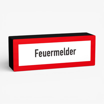 Feuermelder Feuerwehrzeichen Lampe