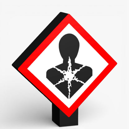 Gesundheitsgefahr GHS-Kennzeichnungen Lampe