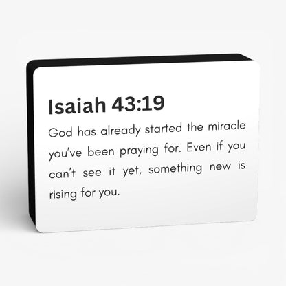 Isaiah 43:19 Bibelverse Lampe