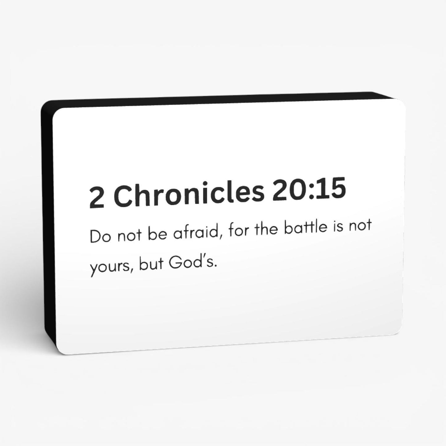 2 Chronicles 20:15 Bibelverse Lampe