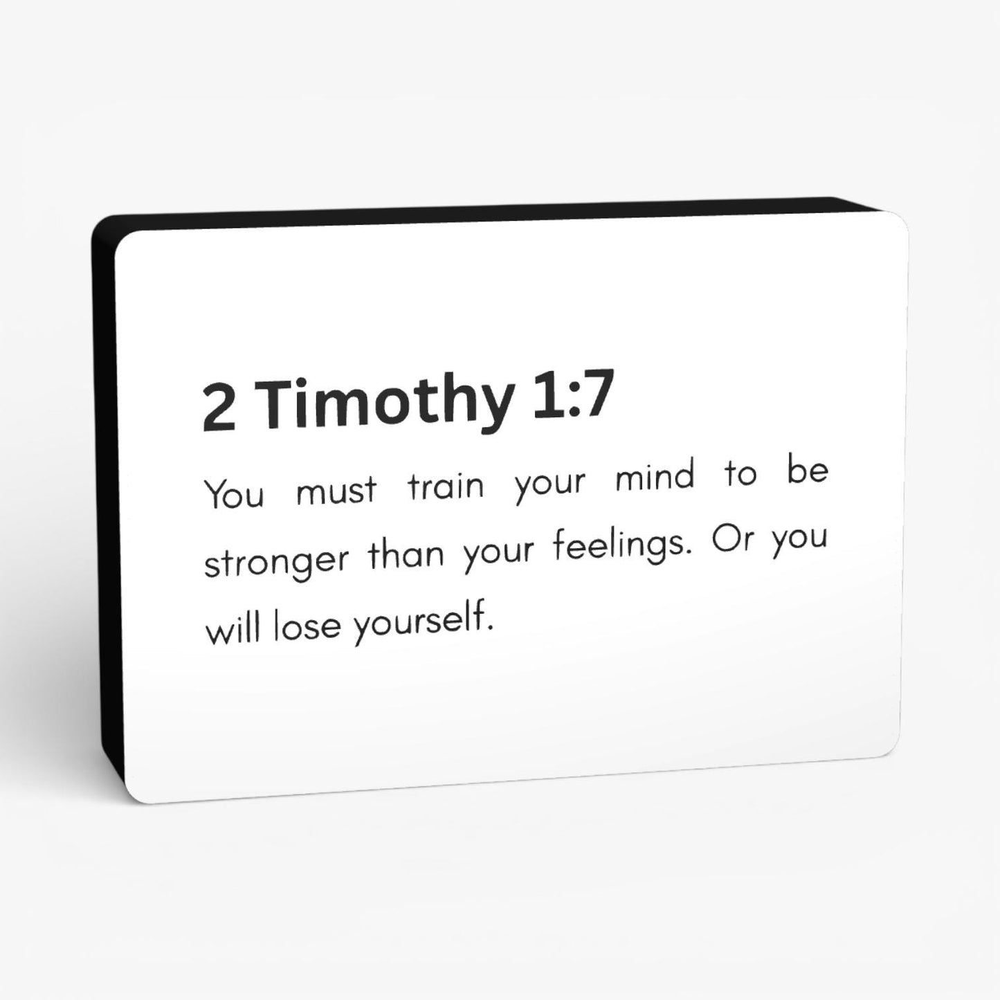 2 Timothy 1:7 Bibelverse Lampe