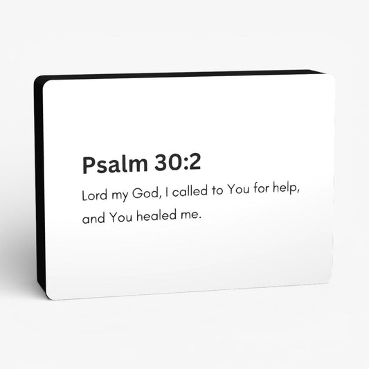 Psalm 30:2 Bibelverse Lampe