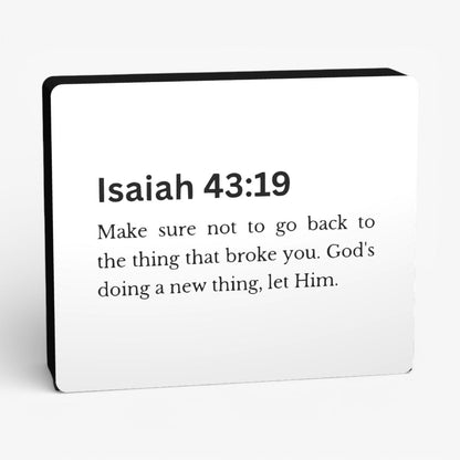 Isaiah 43:19 Bibelverse Lampe
