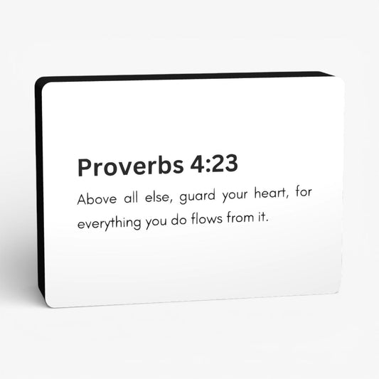 Proverbs 4:23 Bibelverse Lampe