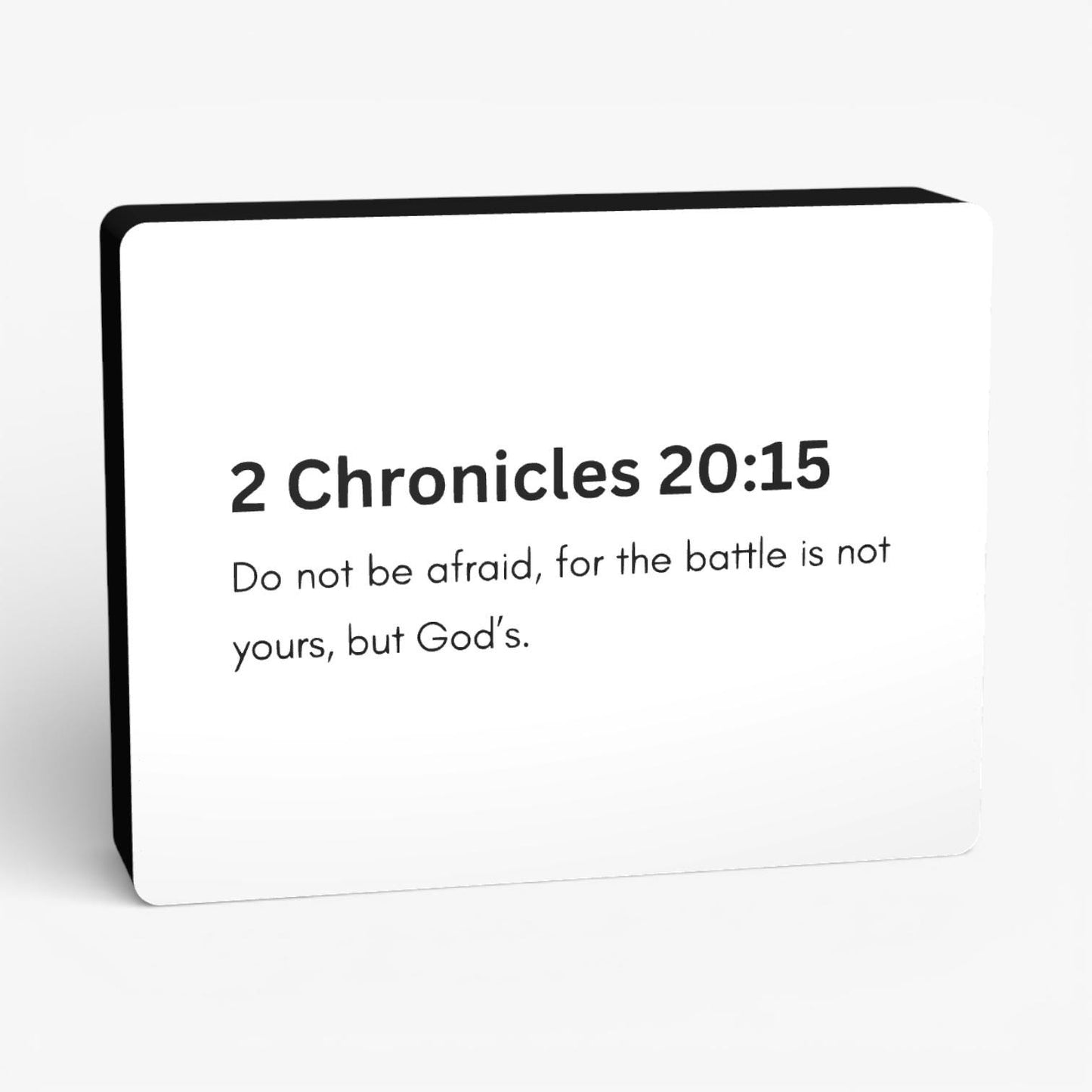 2 Chronicles 20:15 Bibelverse Lampe