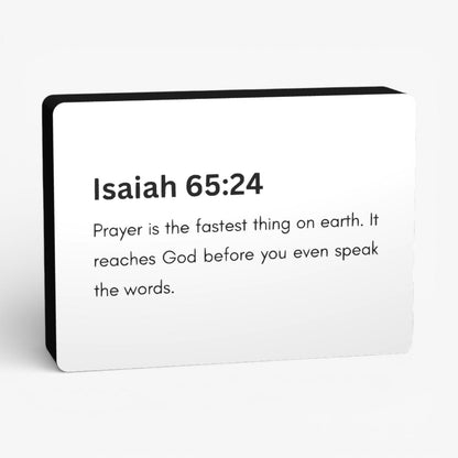 Isaiah 65:24 Bibelverse Lampe