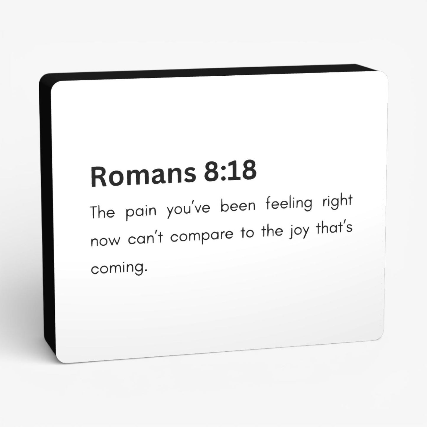 Romans 8:18 Bibelverse Lampe