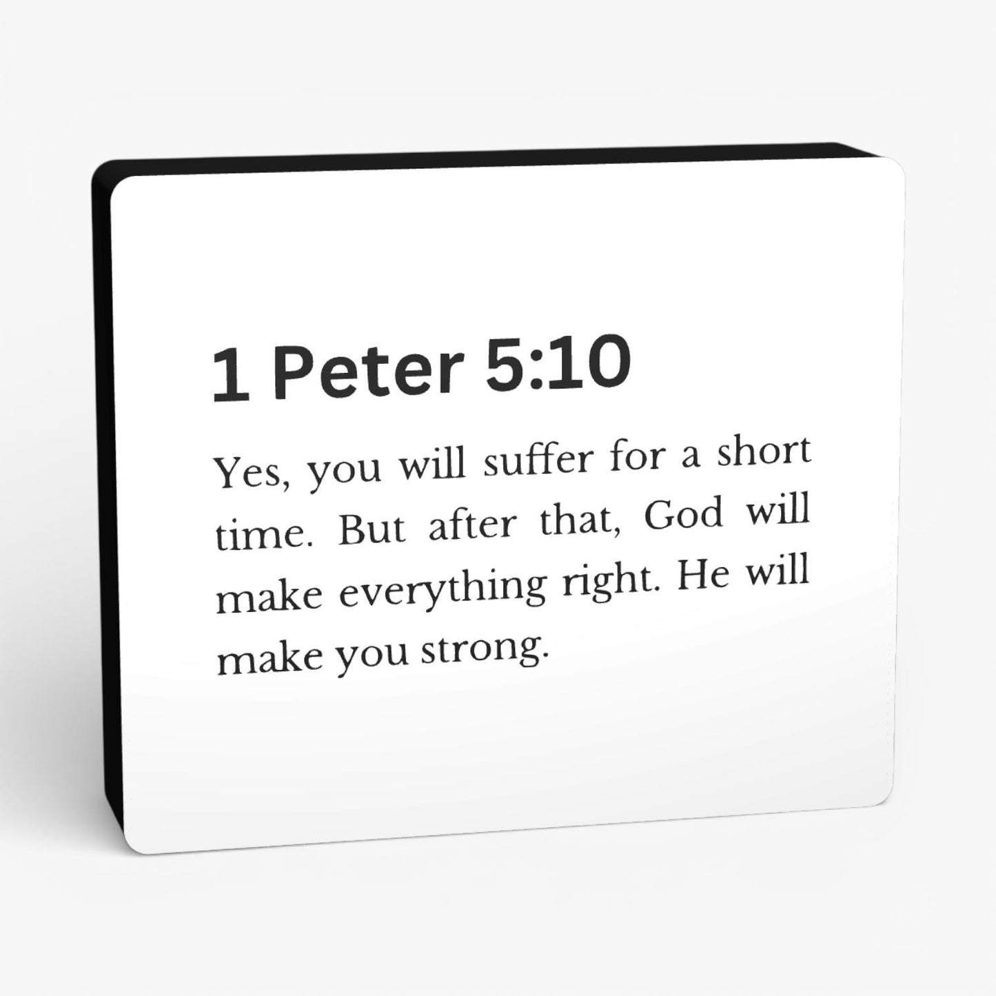 1 Peter 5:10 Bibelverse Lampe