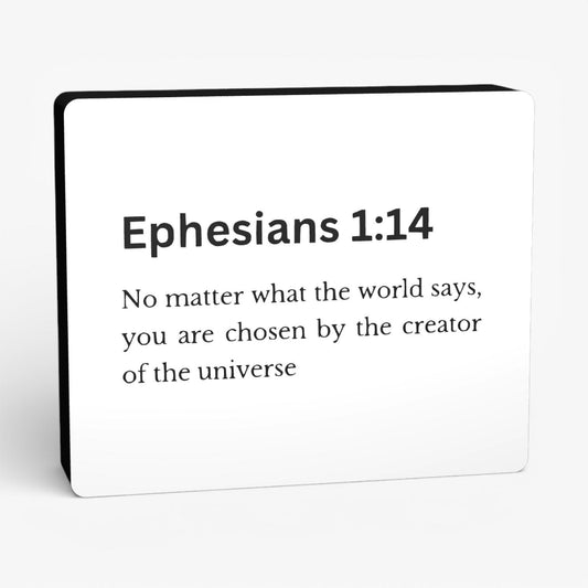 Ephesians 1:14 Bibelverse Lampe