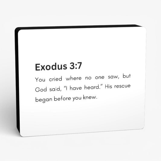 Exodus 3:7 Bibelverse Lampe