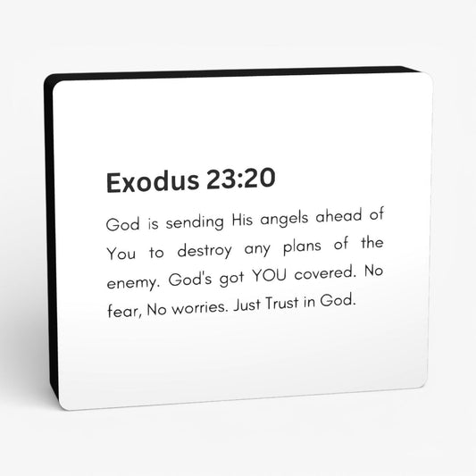 Exodus 23:20 Bibelverse Lampe