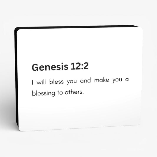 Genesis 12:2 Bibelverse Lampe