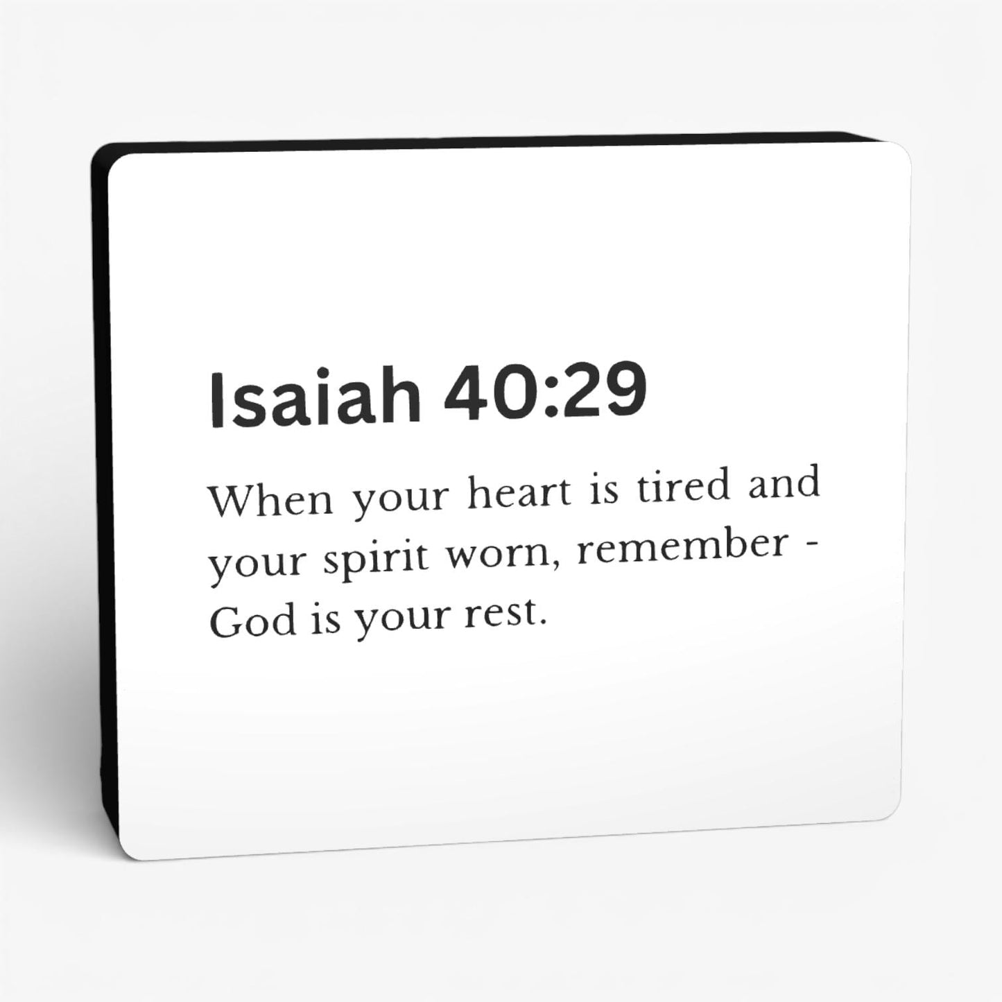 Isaiah 40:29 Bibelverse Lampe