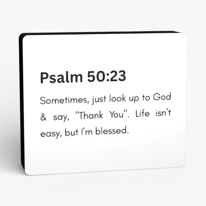 Psalm 50:23 Bibelverse Lampe