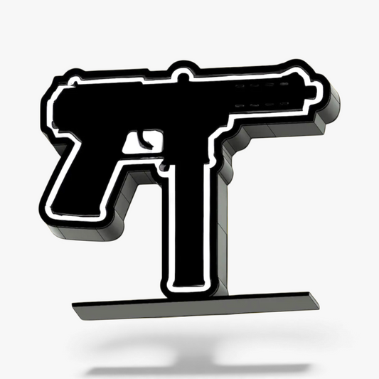 Waffe Air Soft Tec-9  Lampe