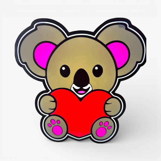 Valentinstag Koala Lampe