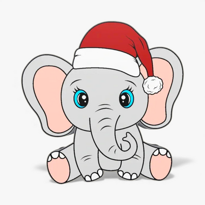 Weihnachten Elefant Lampe