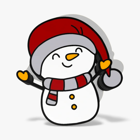 Weihnachten Schneemann Lampe