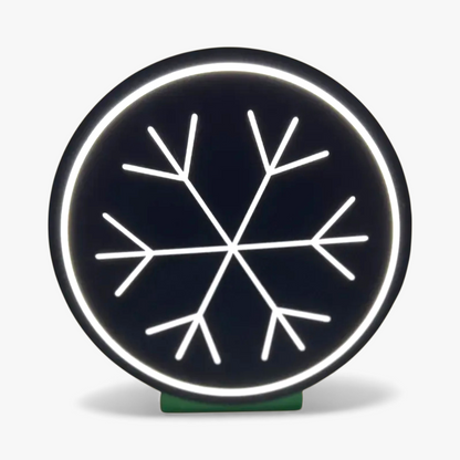 Weihnachten Schneeflocke Lampe