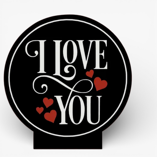 Valentinstag I Love You Lampe