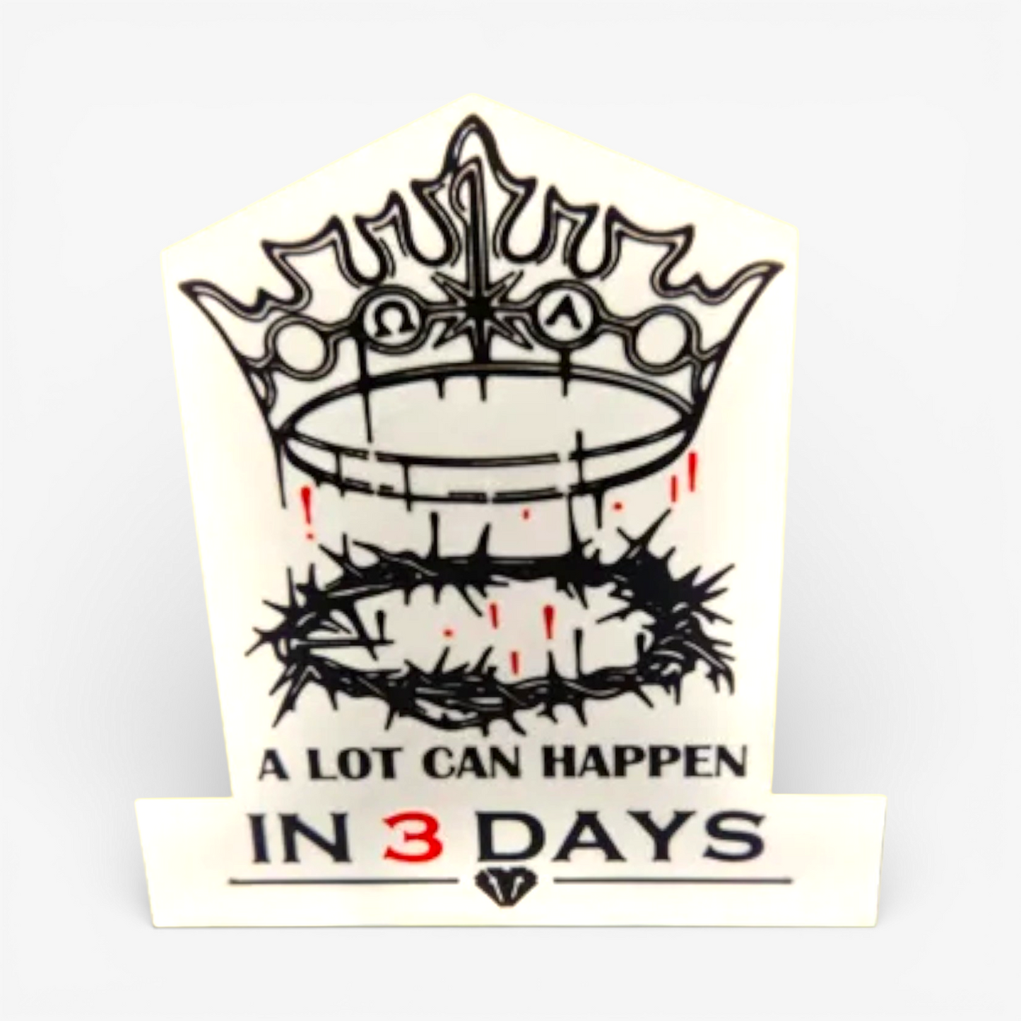 A Lot Can Happen in 3 Days Kirche Lampe